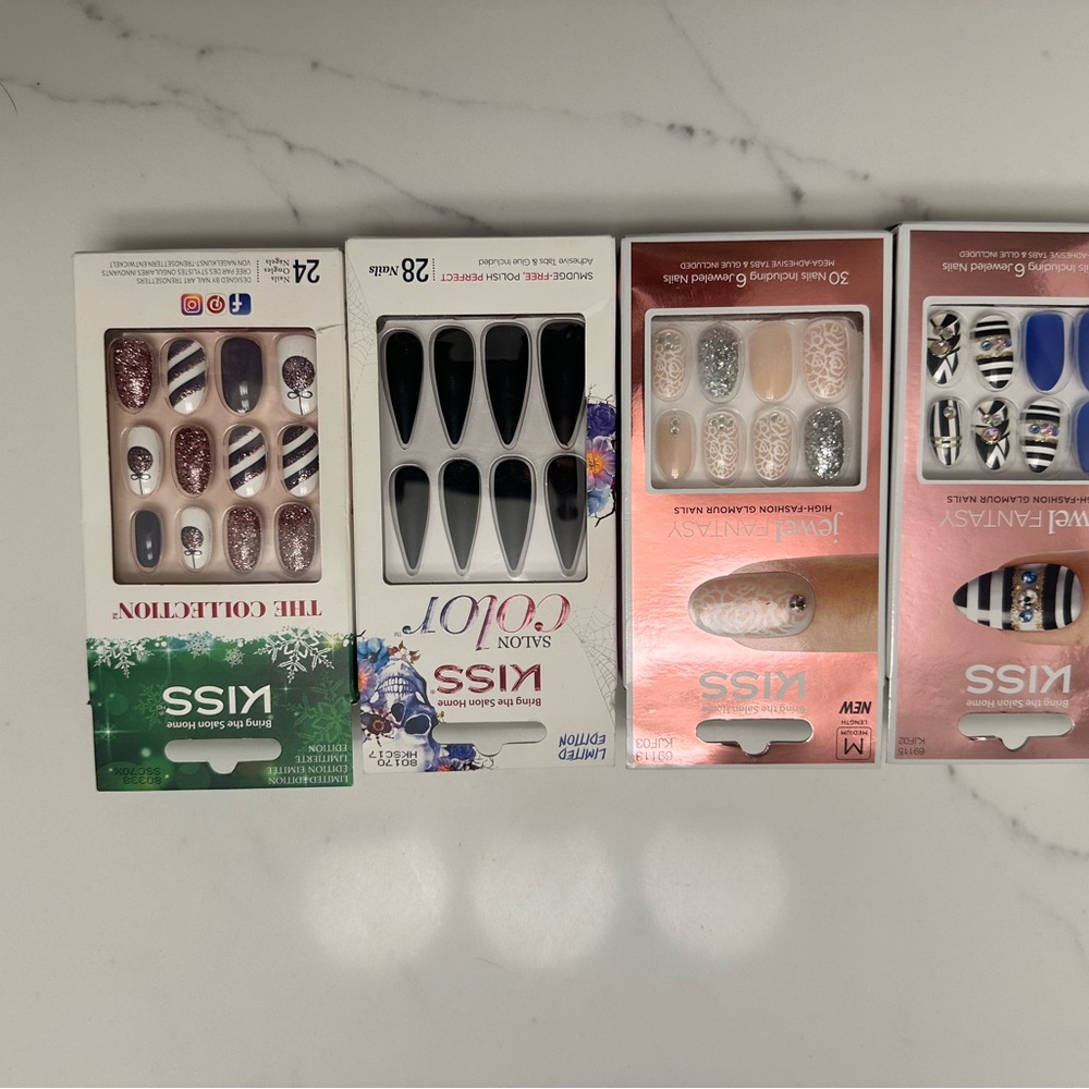 KISS Salon Color Press-On Nails